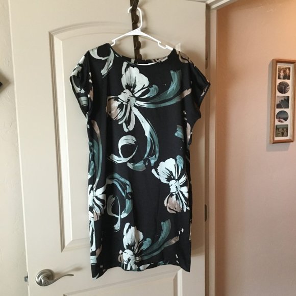 LC Lauren Conrad Dresses & Skirts - Lauren Conrad Black/Green/Tan Dress Size 16